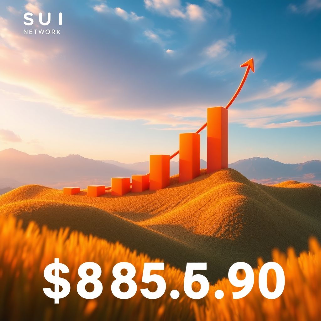 Sui network hits $885m Tvl as ecosystem growth fuels investor confidence and price optimism