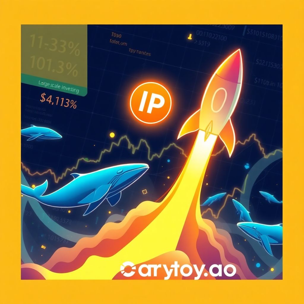 Story (ip) token surges 10.5% amid crypto.com partnership and renewed whale interest