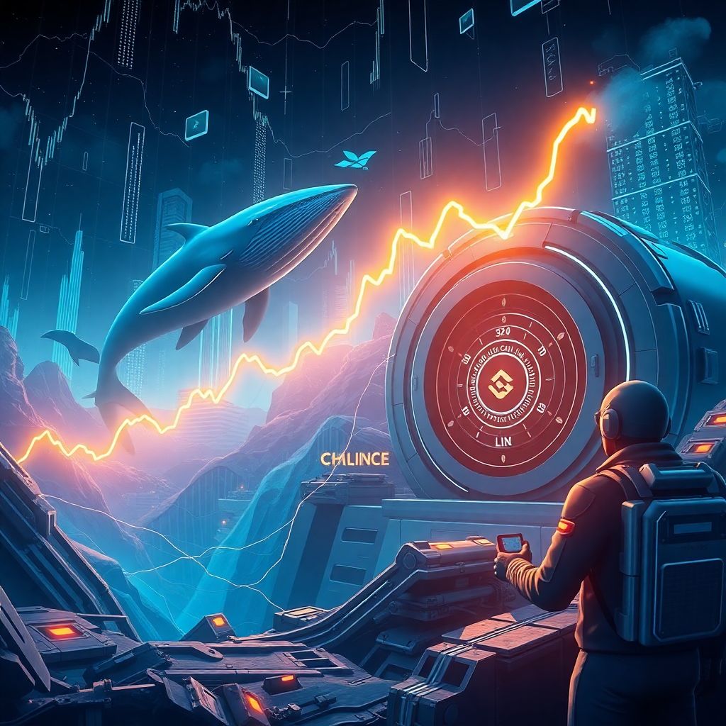 Chainlink (link) shows bullish momentum as whales accumulate and price eyes $19 breakout