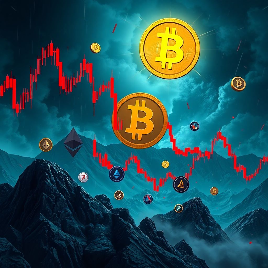 Altcoin market crashes to $1.4 trillion as bitcoin breaks key support level and sentiment worsens