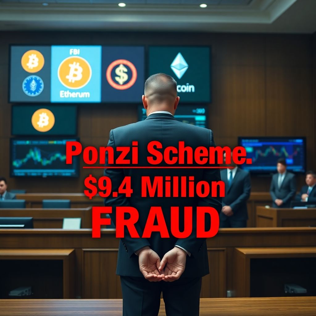 Crypto executive sentenced to nearly 5 years for $9.4m ponzi scheme, Doj announces