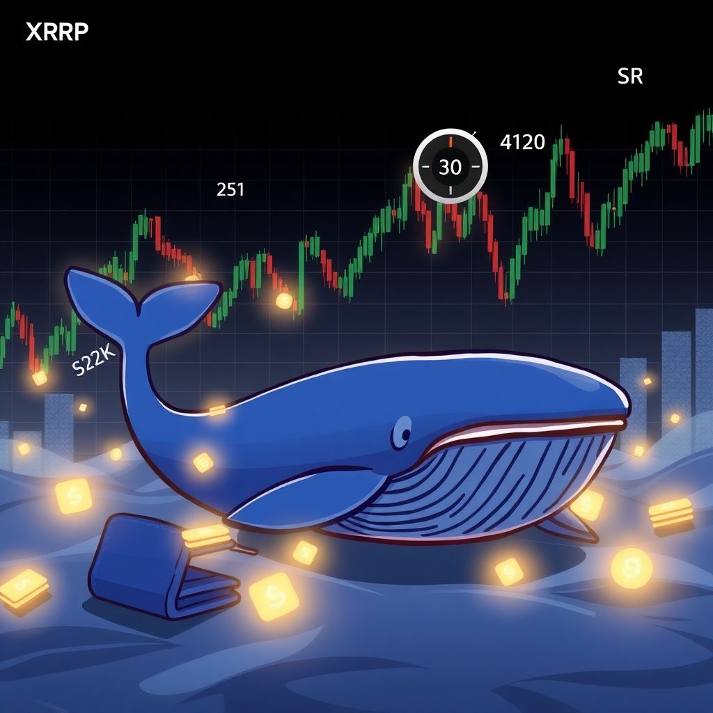 Xrp price stagnates despite whale activity and growing interest from short-term holders