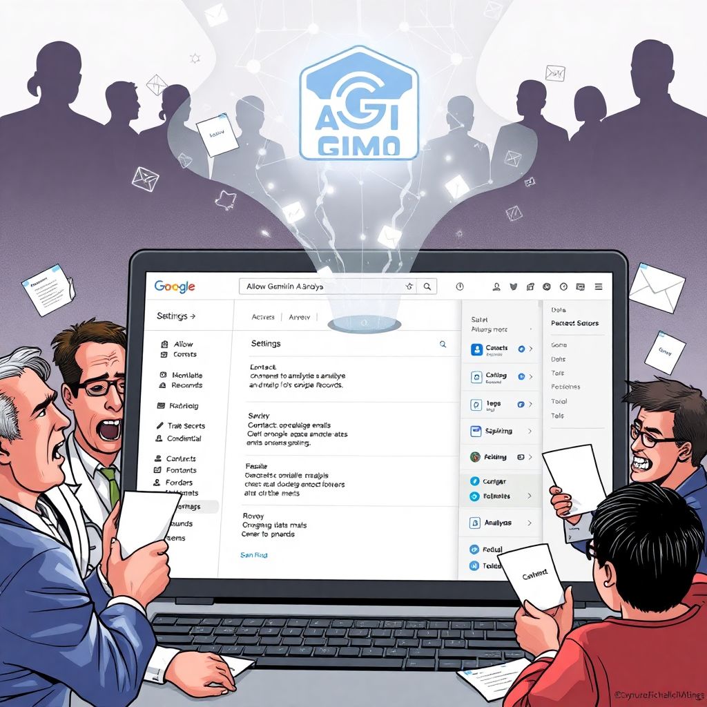 Google gmail gemini backlash over hidden Ai switch reading inboxes