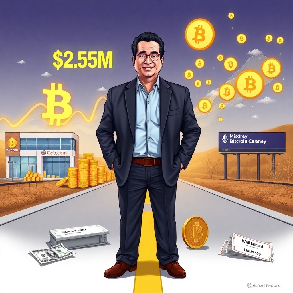 Robert kiyosaki cashes out $2.25m in bitcoin at $90k and stays bullish