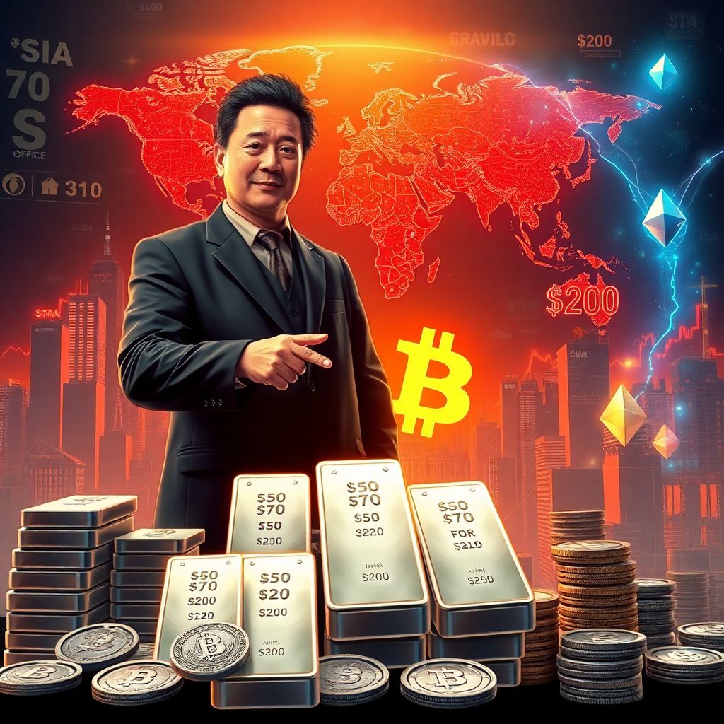 Robert kiyosaki: silver is the safest asset amid biggest crash, eyes $200 by 2026