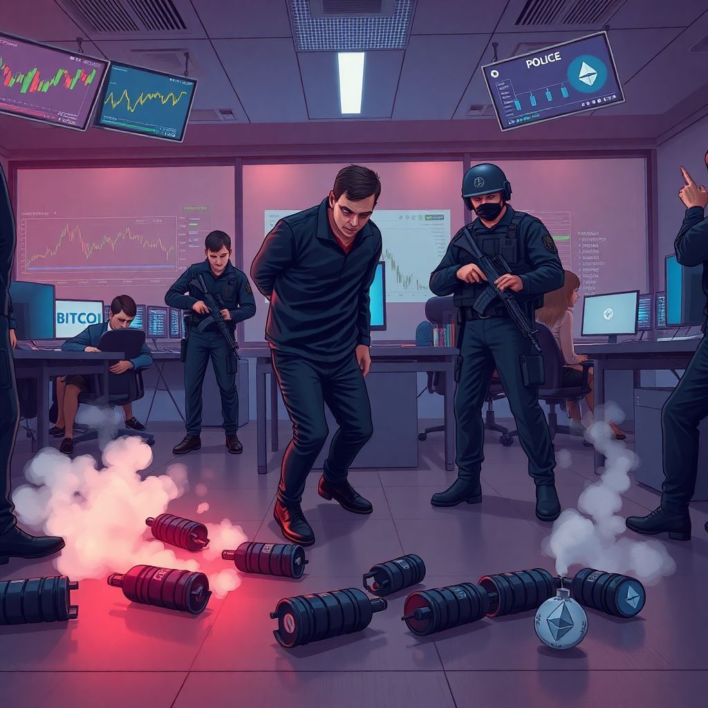 Russian crypto exchange grenade raid: man detained after botched heist