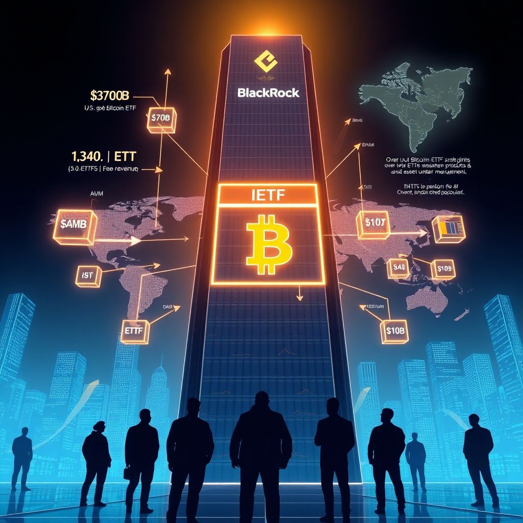 Blackrock bitcoin Etf emerges as crown jewel and top profit engine