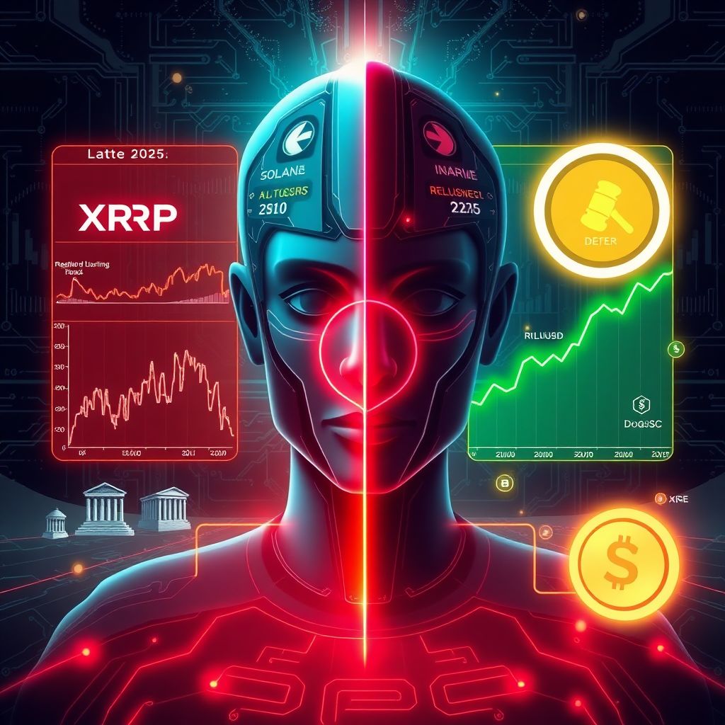Deepseek Ai forecasts 2025 price paths for Xrp, solana and dogecoin