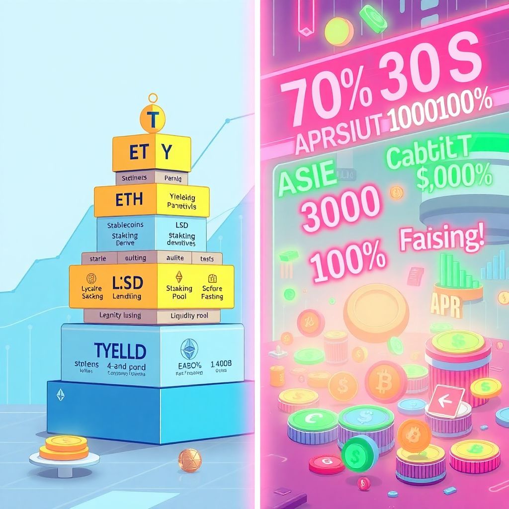 Yield stacking vs yield chasing: frameworks for sustainable crypto passive income