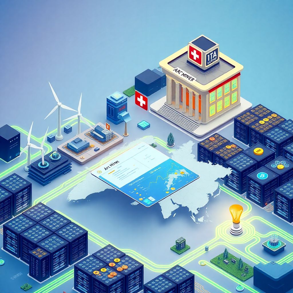 European crypto rails and ripple stablecoin power arc miner’s compliant cloud mining