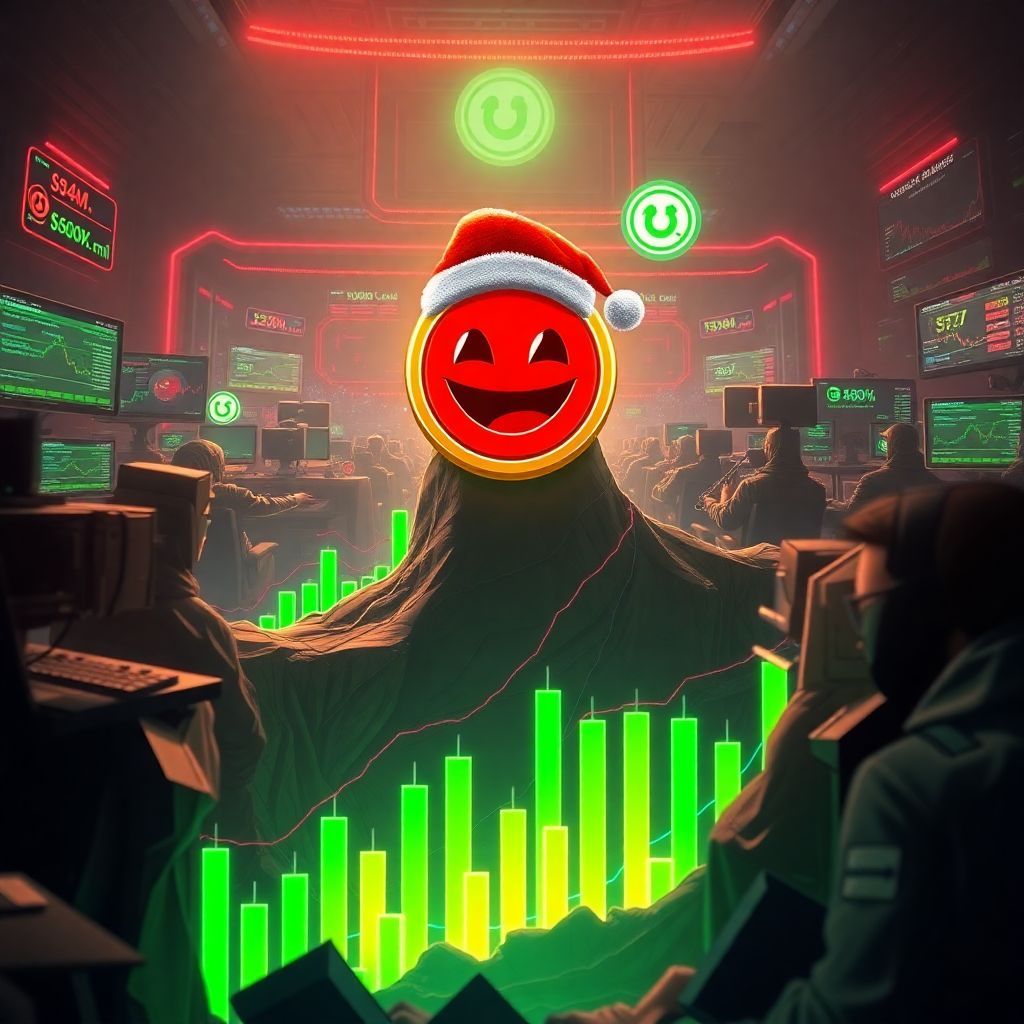 Rizzmas returns: solana christmas meme coin surges again ahead of holidays