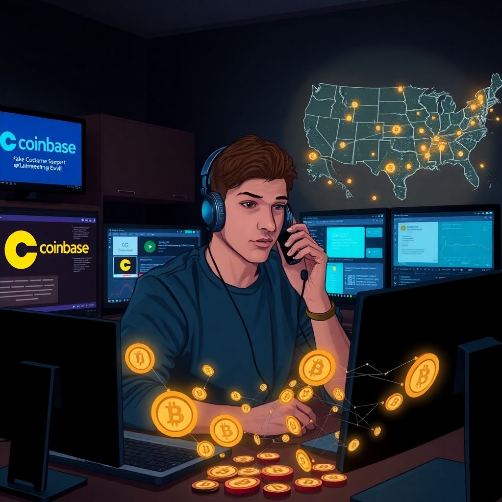 Coinbase impersonation scam: brooklyn prosecutors charge man in $16m crypto fraud