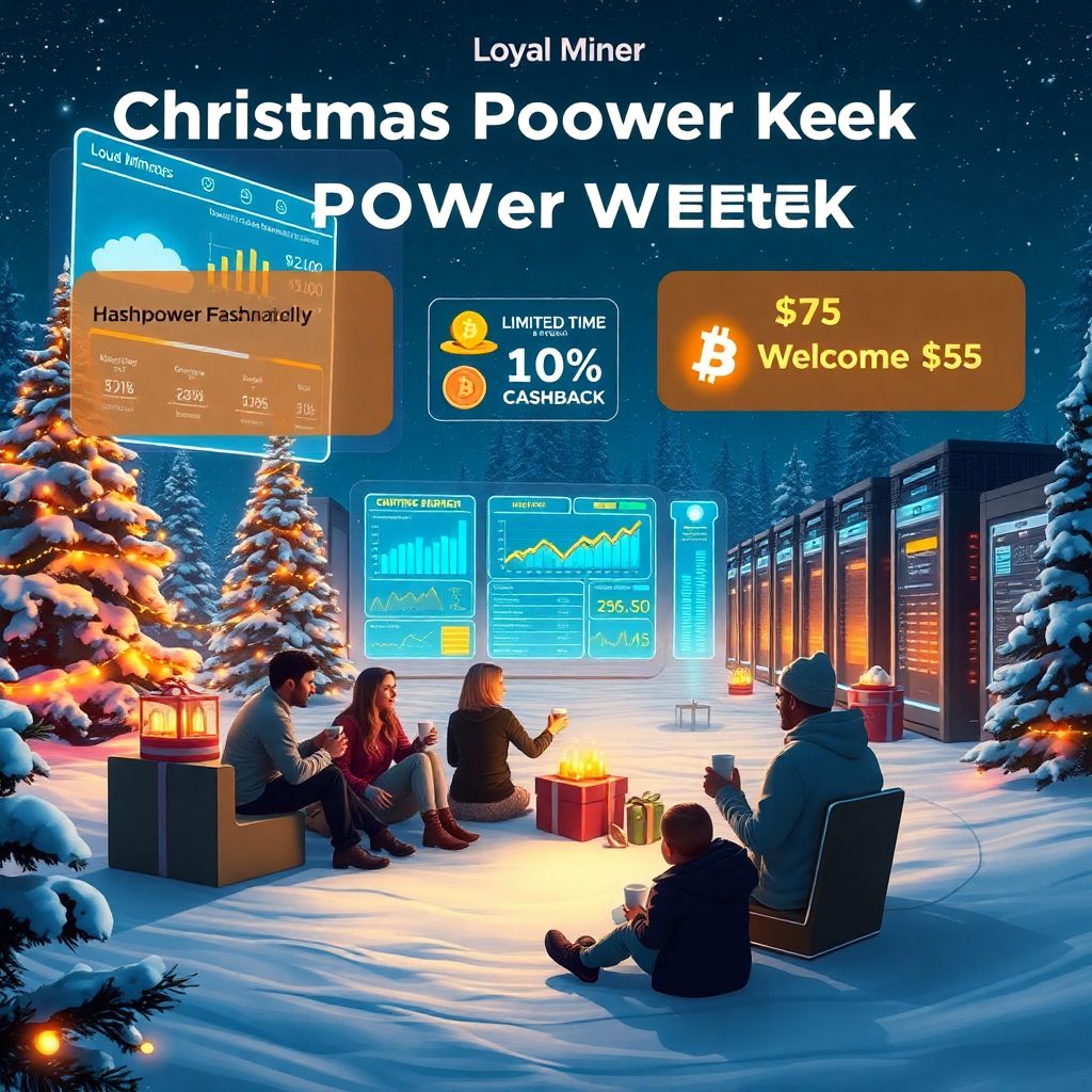 Christmas power week hashpower rewards and festive cashback | loyal miner