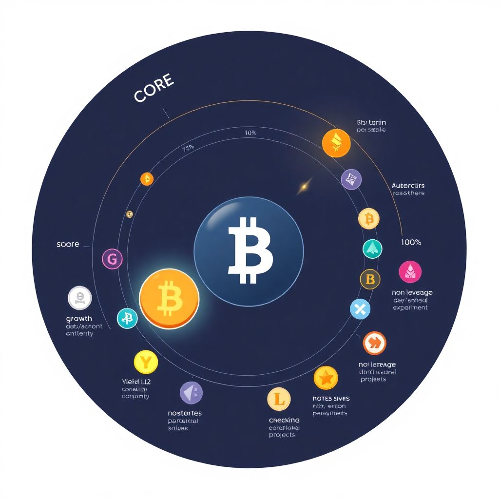Adding “satellite” altcoins to a long-term portfolio without excess risk