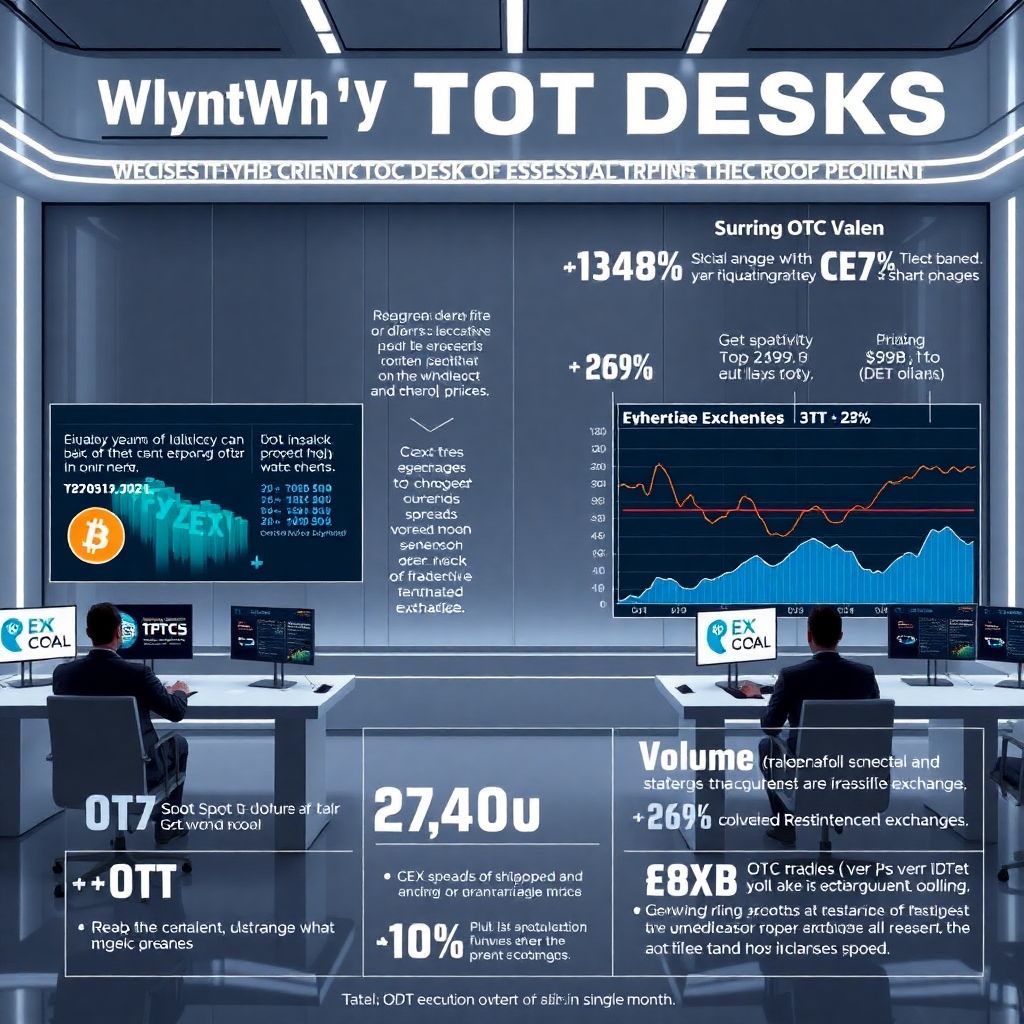 Otc desks for large crypto trades: why off-exchange liquidity is becoming essential