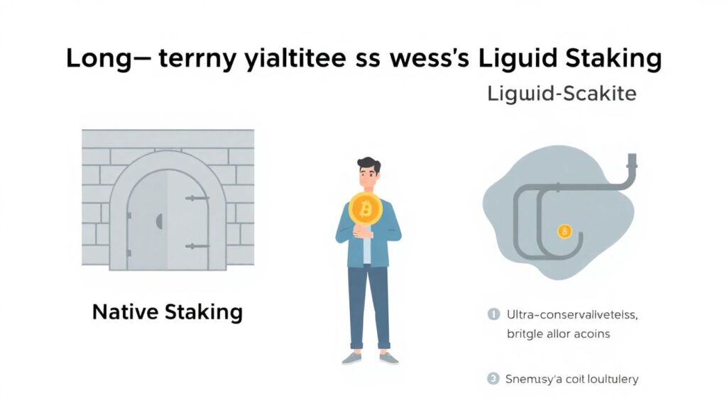 Liquid Staking vs Native Staking: What’s Better for Multi-Year Crypto Investors? - иллюстрация