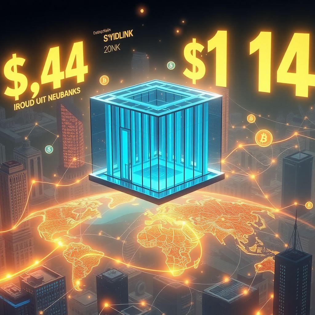 On-chain neobanks and blockchain banking racing toward a $4.4t market by 2034