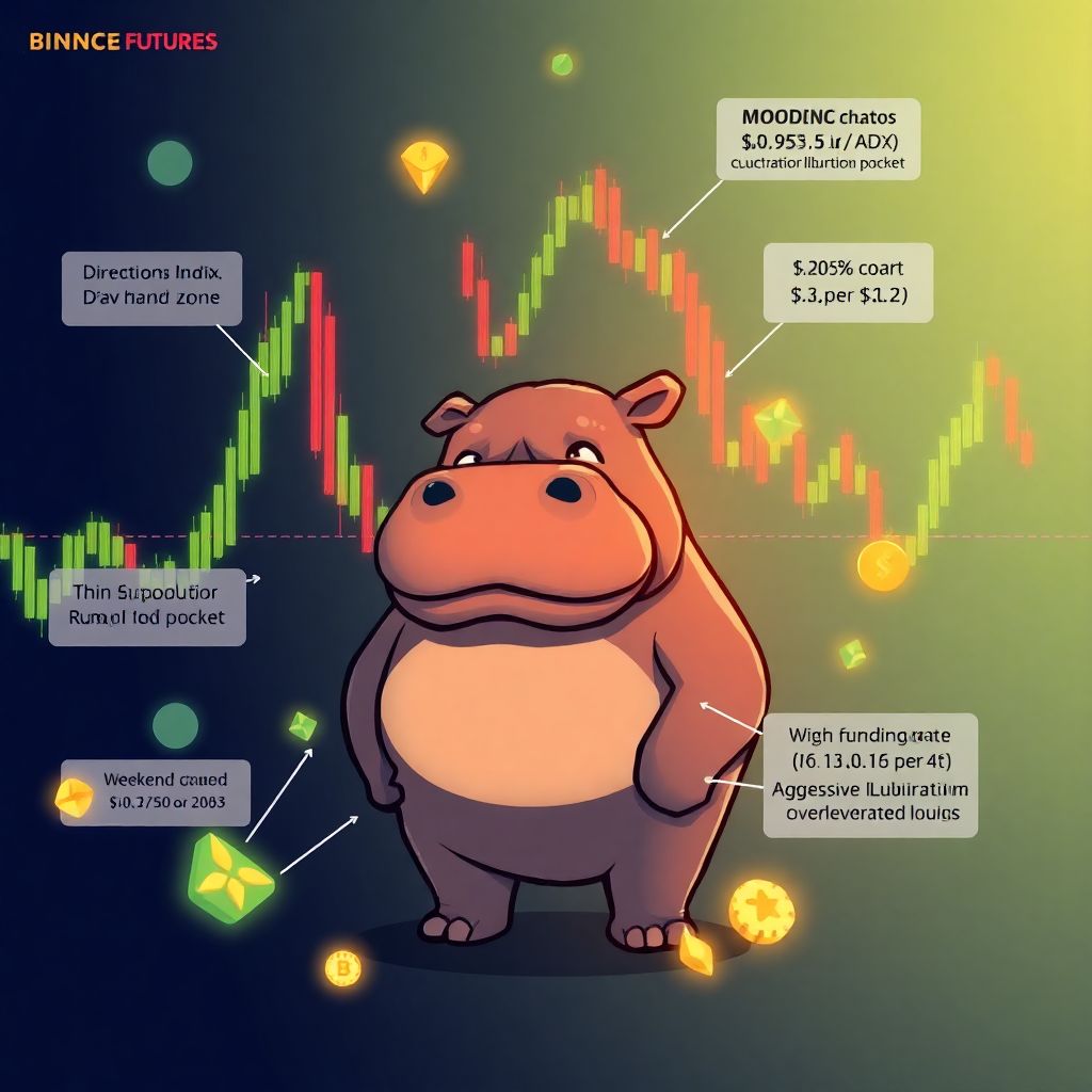 Moodeng 250% “hippo death” hoax pump and crash: outlook for the memecoin