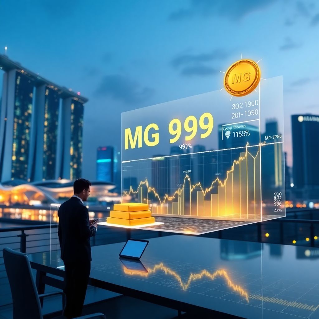 Tokenized gold Mg 999: standard chartered-backed libeara in singapore