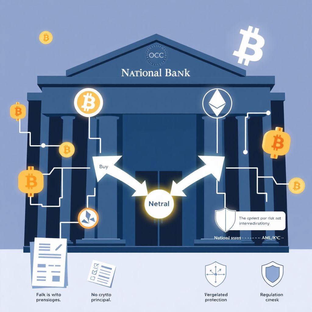 U.s.. Banks get Occ green light to intermediate crypto trades with low risk