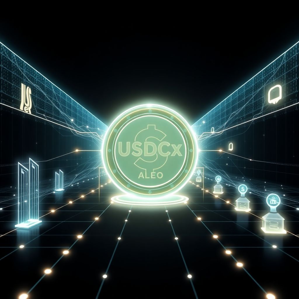Usdcx on aleo: privacy-preserving Usdc stablecoin payments via circle xreserve
