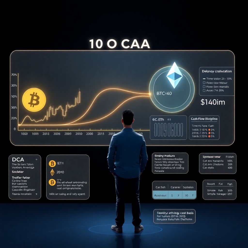 10-year Dca plan for bitcoin and ethereum on any budget