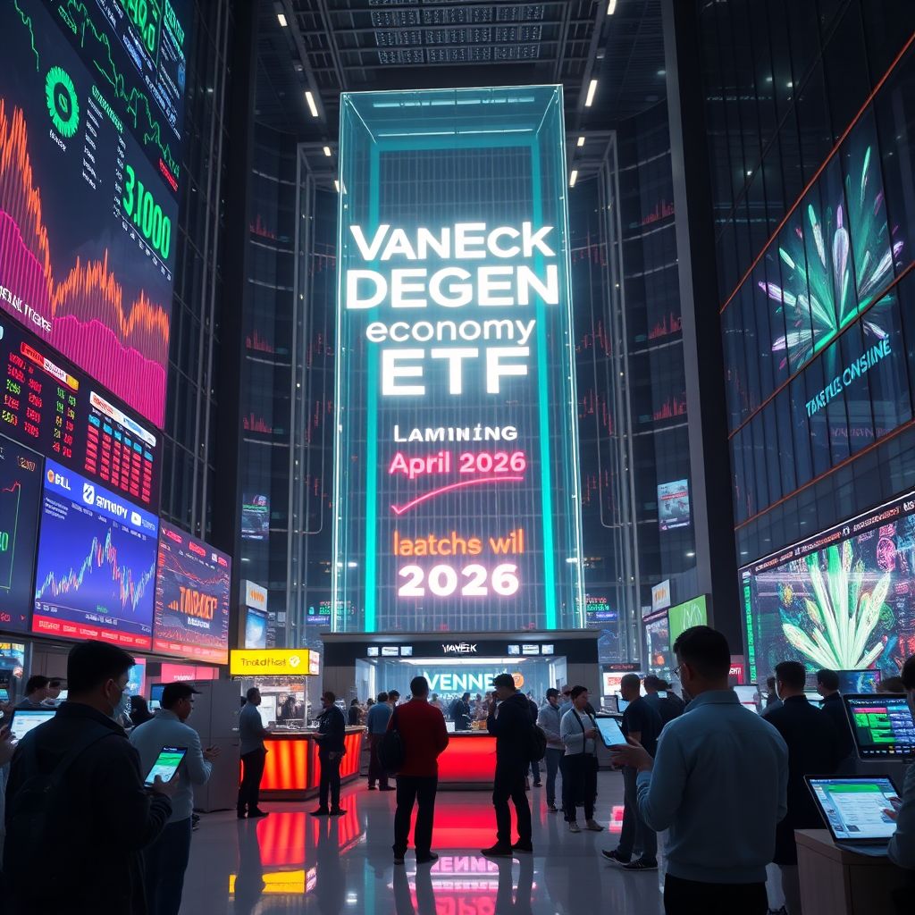Vaneck degen economy Etf: how wall street monetizes degen culture