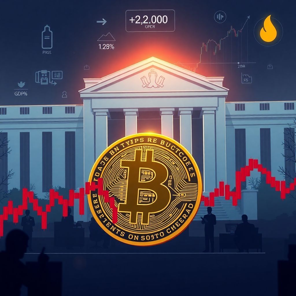 Bitcoin falls after fed rate cut as priced‑in move and macro risks spook traders