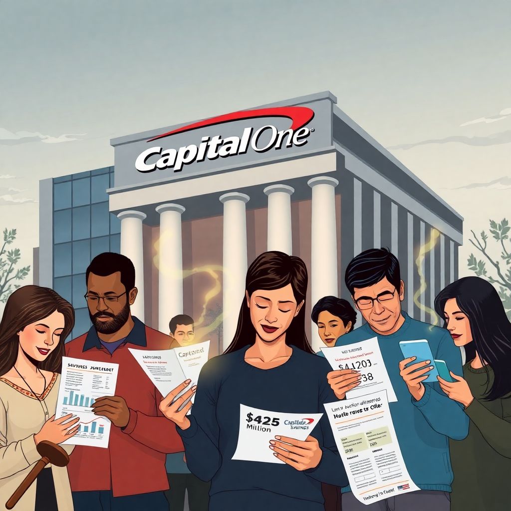 Capital one wins preliminary approval for $425 million 360 savings settlement