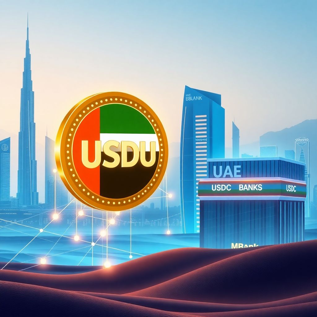 Uae central bank–approved stablecoin Usdu launches, challenging Usdc in region