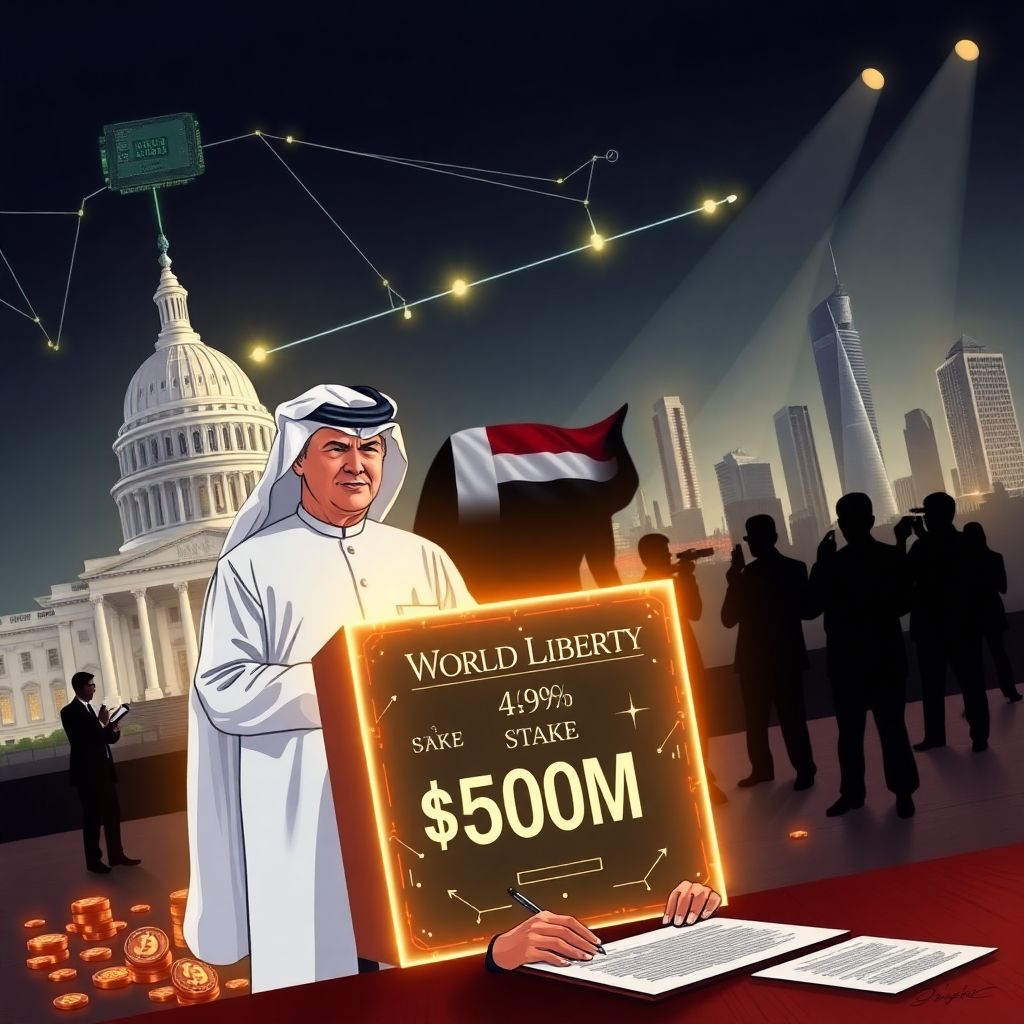 Uae royal’s trump crypto stake sparks new ethics storm over Us policy shift