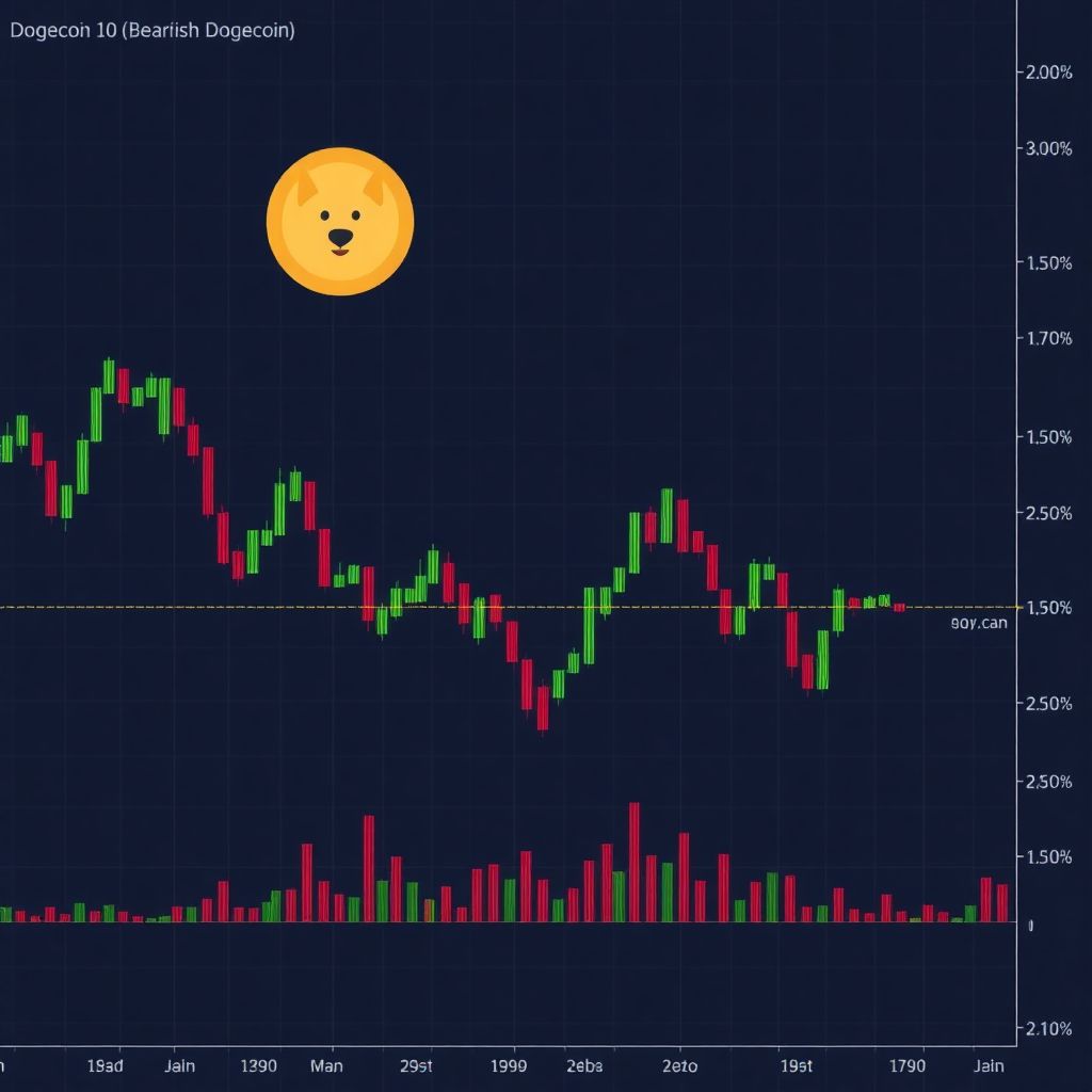 Dogecoin price targets $0.06 as weak volume and bearish moving averages persist