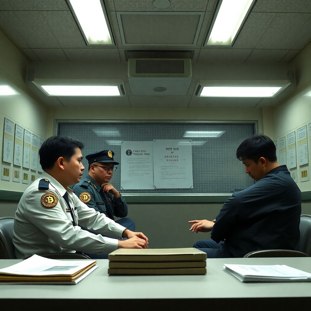 South korea bitcoin custody scandal: $1.4m police seizure lost, suspects detained