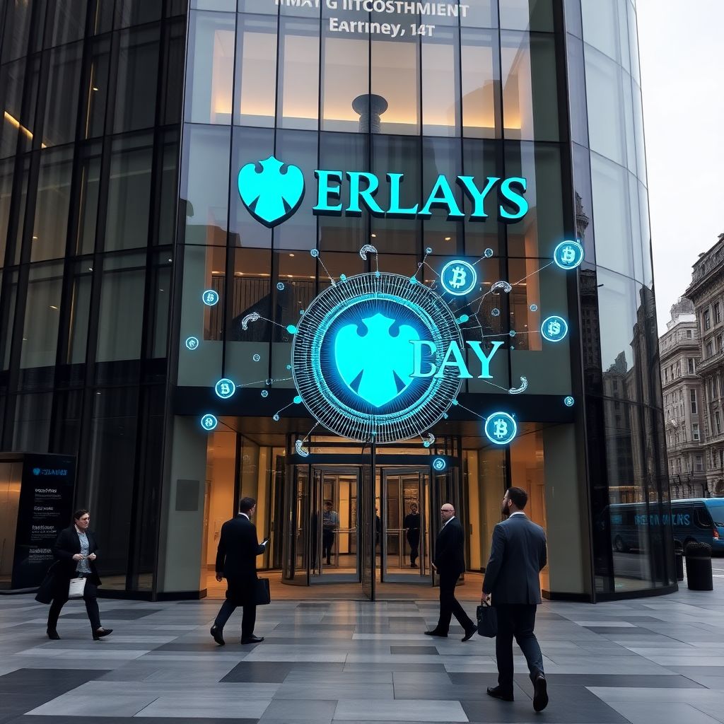 Barclays eyes crypto payments with tokenized deposits and bank-issued stablecoins