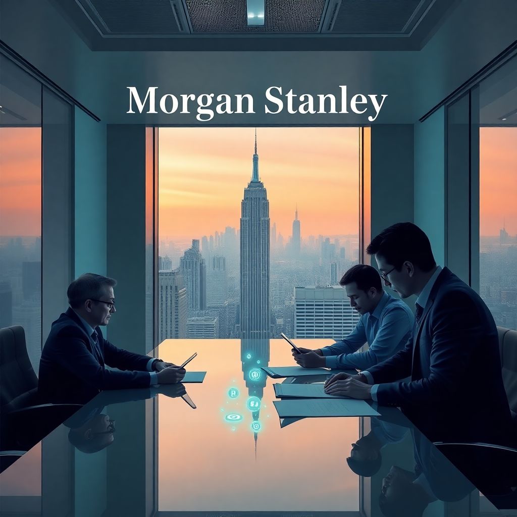 Morgan stanley seeks national bank charter for Us crypto custody and staking services