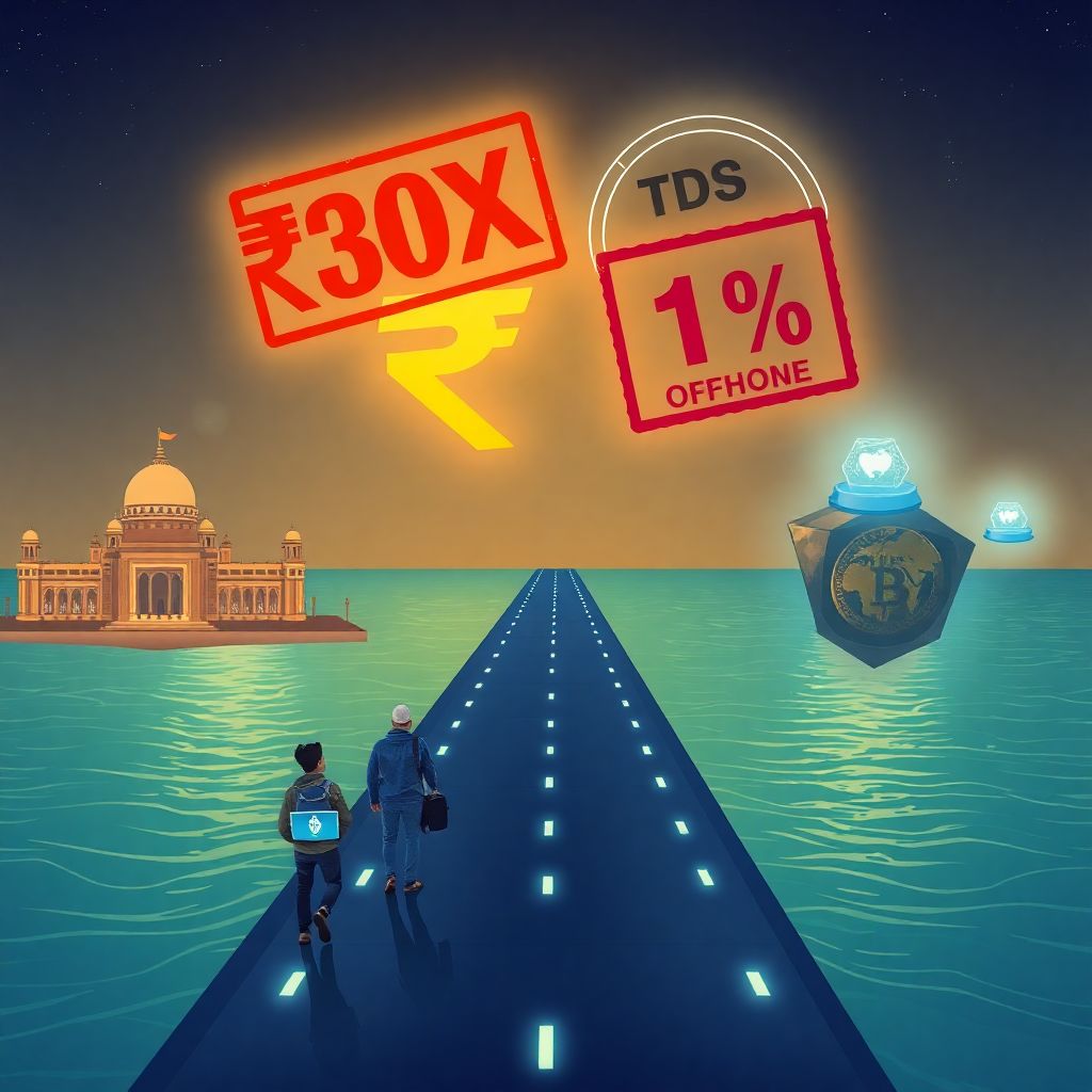 India crypto tax rethink: will union budget cut 1% Tds as traders move offshore?
