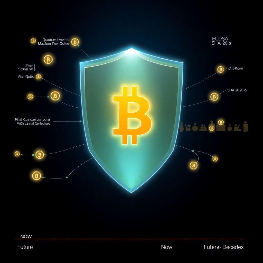 Why quantum computing isn’t a serious threat to bitcoin security—for now