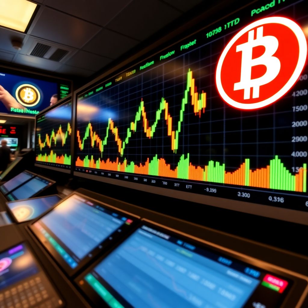 Bitcoin etfs outflows hint at renewed institutional accumulation despite pullback
