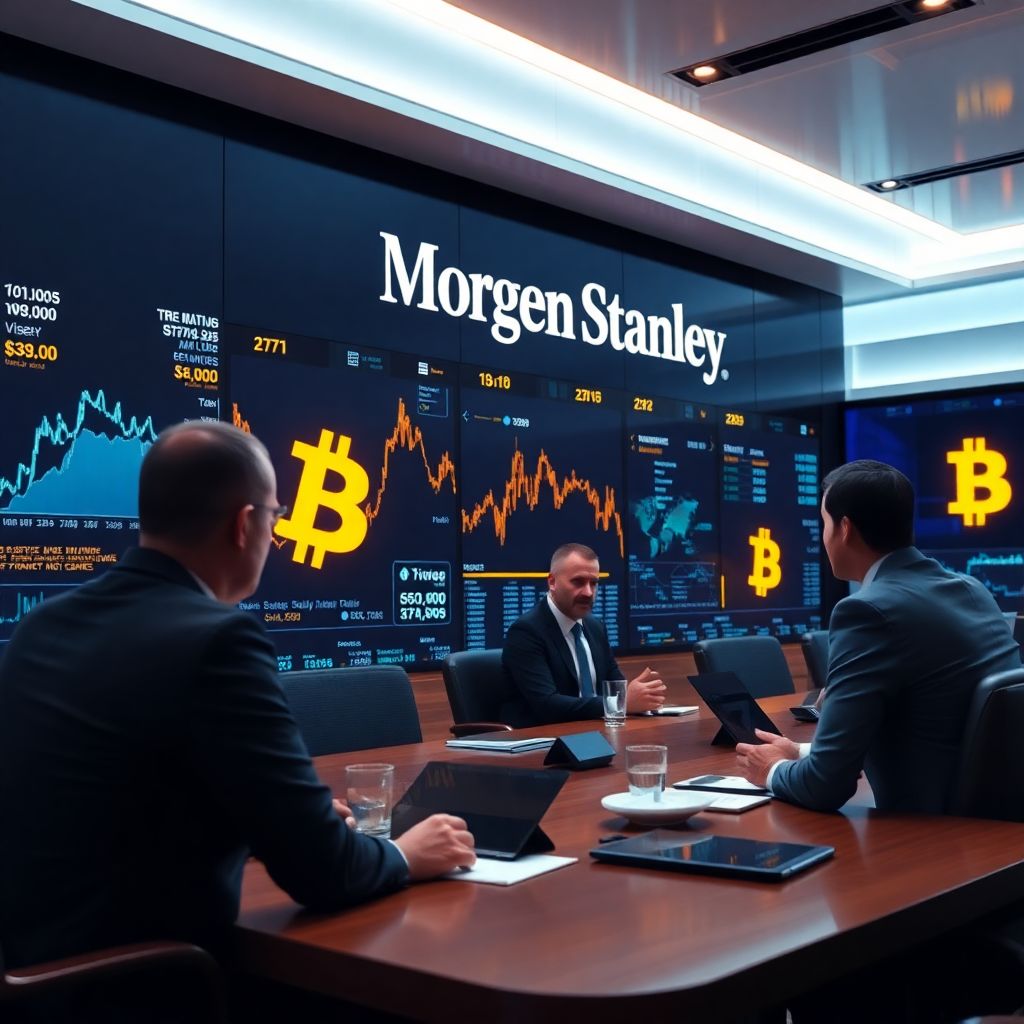 Morgan stanley bitcoin Etf: tokenization and tax tech in crypto strategy