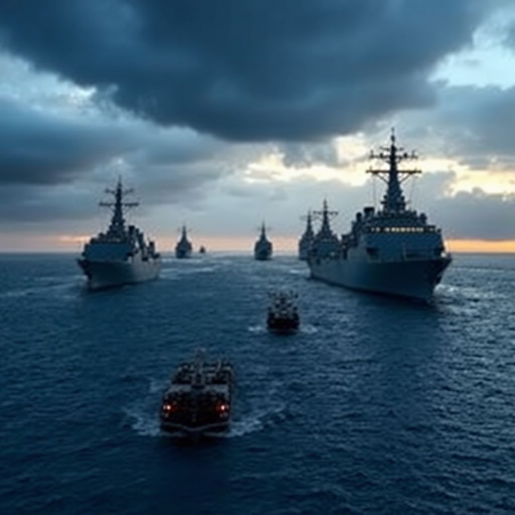 Trump warns Us navy blockade of strait of hormuz as tensions with iran rise