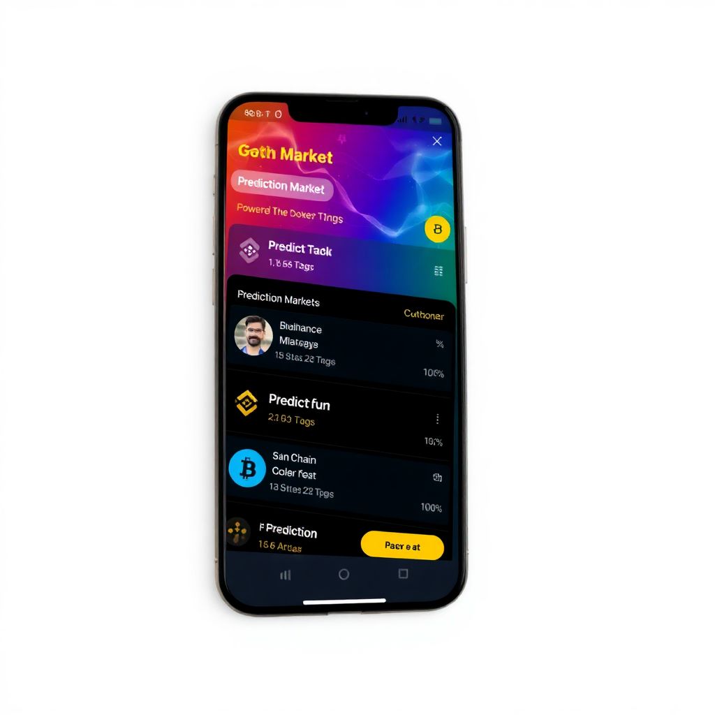 Binance wallet adds on-chain prediction markets via predict.fun integration