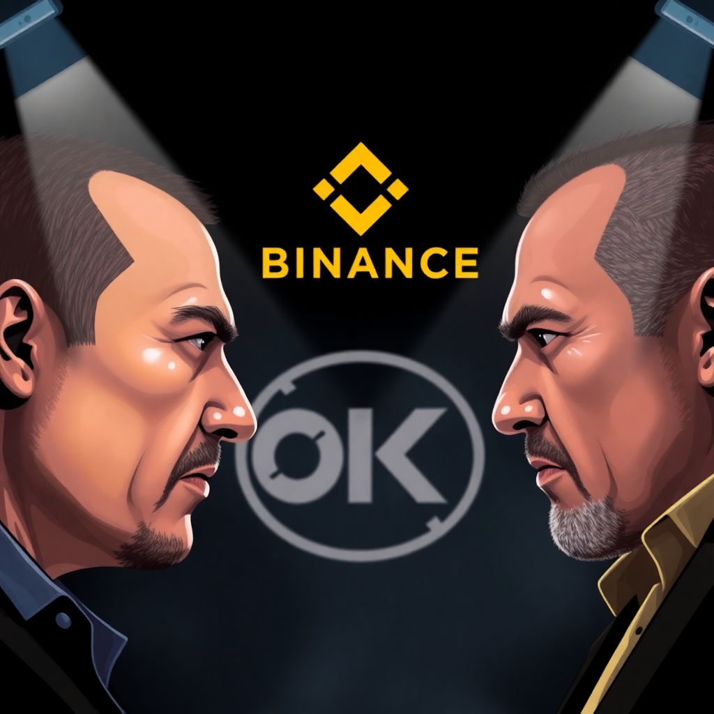 Binance vs Okx: Cz and star xu in $1 billion feud over truth and trust