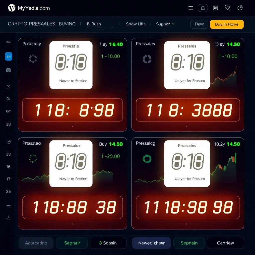 4 crypto presales selling out fast in april 2026 and the early‑stage gems to watch
