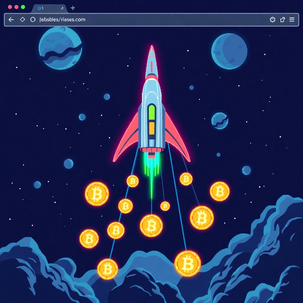 Space invaders-style web game lets you earn real bitcoin from live transactions