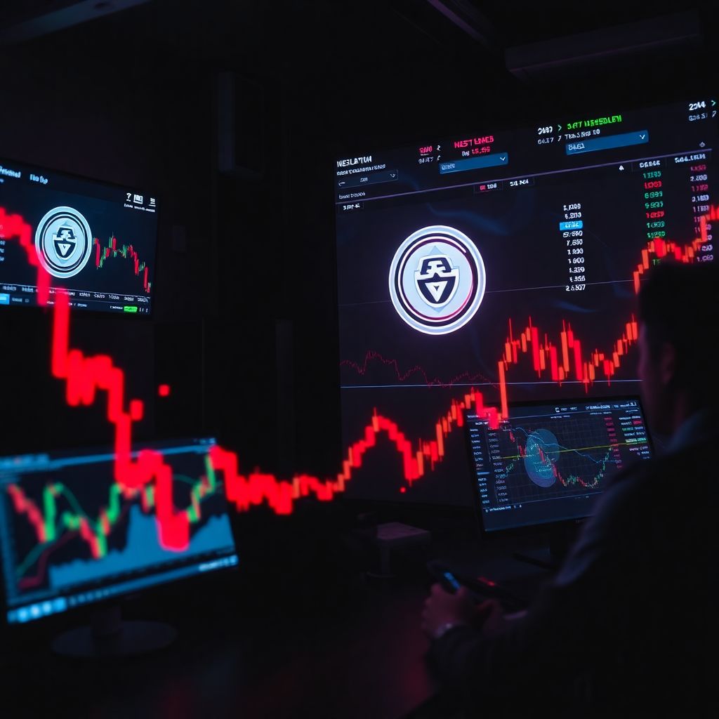 Near price drops 24% after arthur hayes exit as dip buyers defend support
