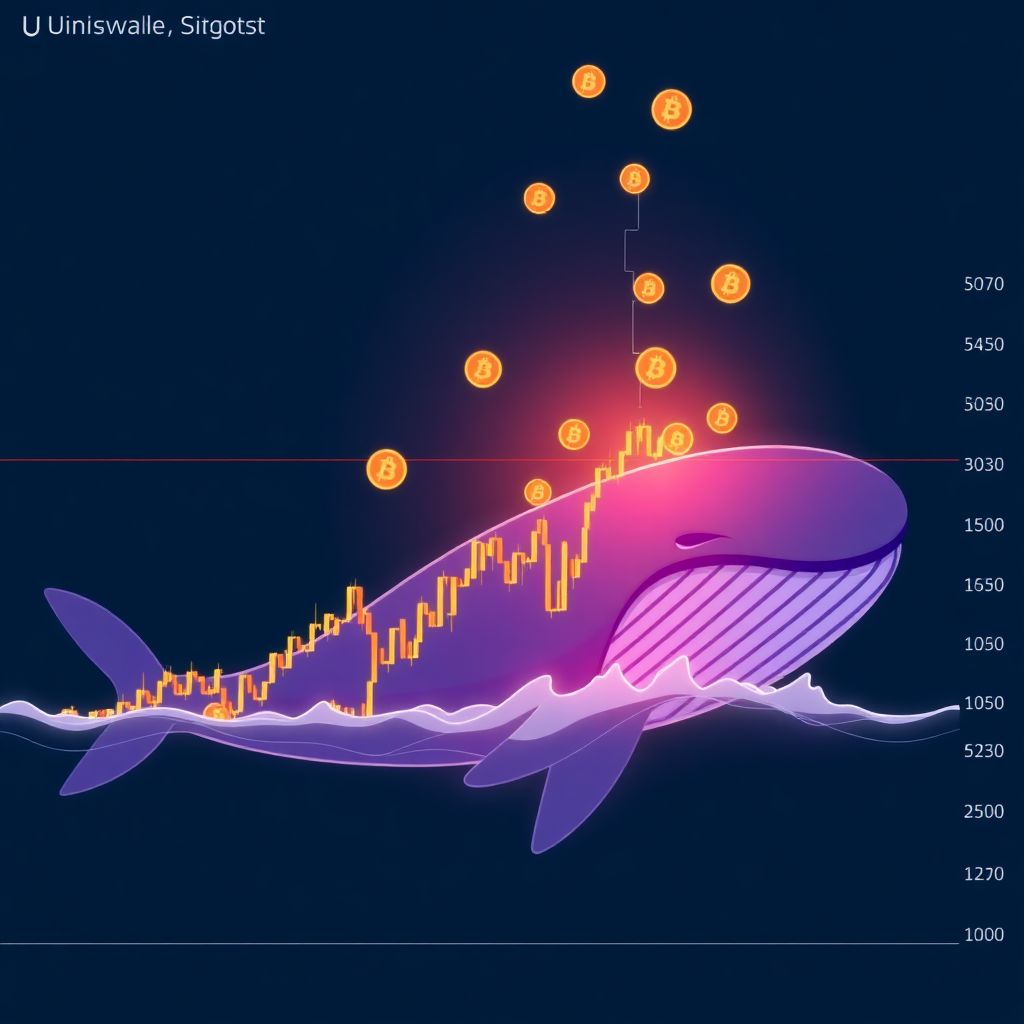 Uni price slips below support as whale selling weighs on uniswap outlook