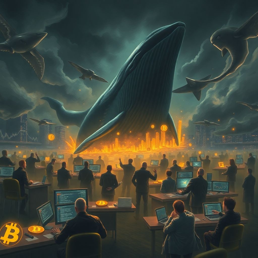 Bitcoin price split: whale selling, retail Fomo and the road back to $50k