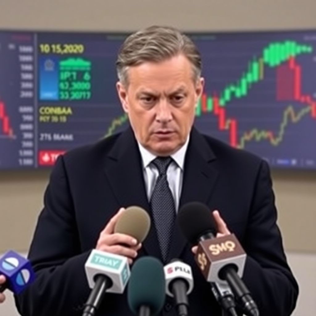 Piero cipollone stablecoin warning rattles coinbase and circle stocks