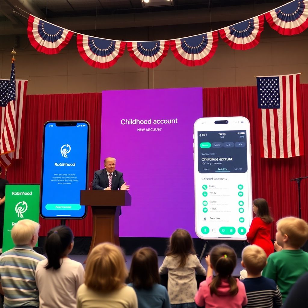 Trump accounts on robinhood: $1,000 child investment program starts july 4