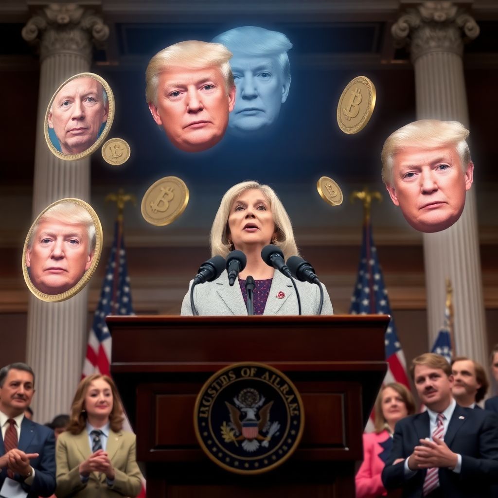 Senator gillibrand seeks to ban trump and other officials from launching meme coins